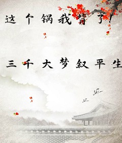 这个锅我背了！