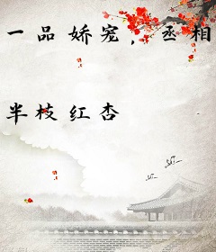 一品娇宠，丞相大人求休妻