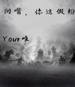 闭嘴，你这假粉