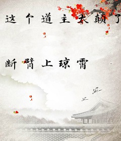 这个道主太颠了